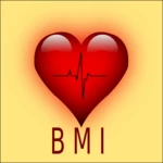 Logo of BMI Calculator android Application 